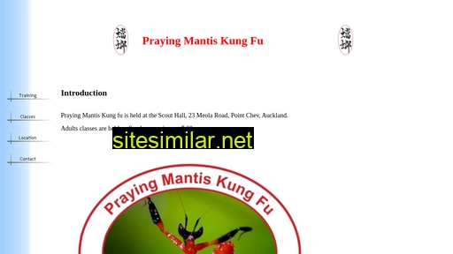 prayingmantiskungfu.co.nz alternative sites
