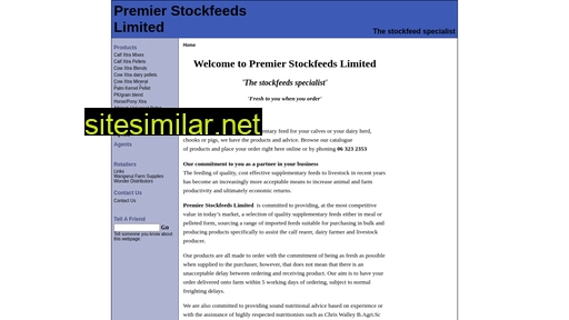 premierstockfeeds.co.nz alternative sites