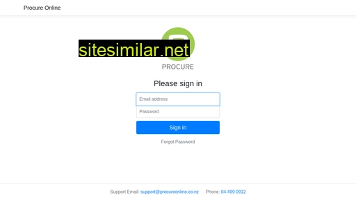 procureonline.co.nz alternative sites