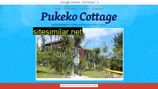 Pukekocottagebackpackers similar sites