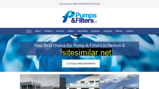 pumps-filters.co.nz alternative sites