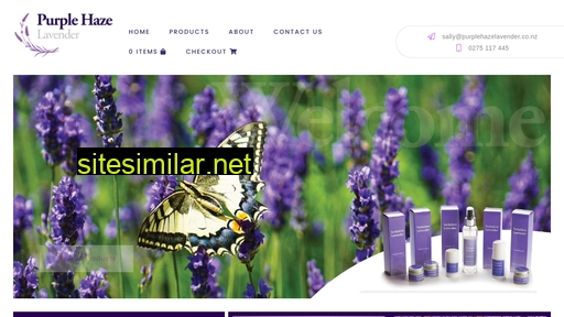 purplehazelavender.co.nz alternative sites
