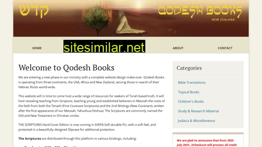 qodesh.co.nz alternative sites