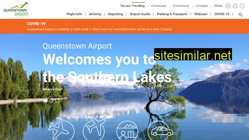 Queenstownairport similar sites