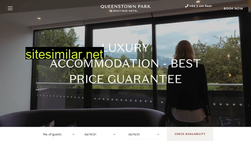 queenstownparkhotel.co.nz alternative sites
