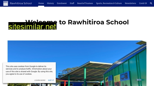 rawhitiroa.school.nz alternative sites