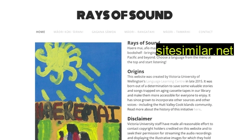 Raysofsound similar sites