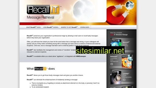 recallit.co.nz alternative sites
