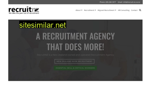 recruit-nz.co.nz alternative sites