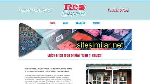 redsnapperseafoods.co.nz alternative sites