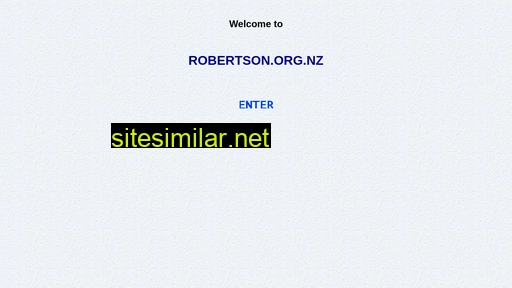 robertson.org.nz alternative sites
