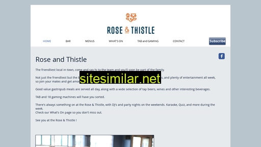 Roseandthistle similar sites