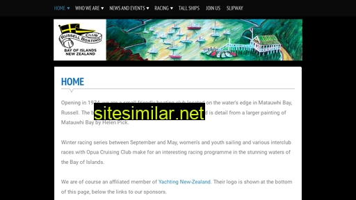 russellboatingclub.org.nz alternative sites