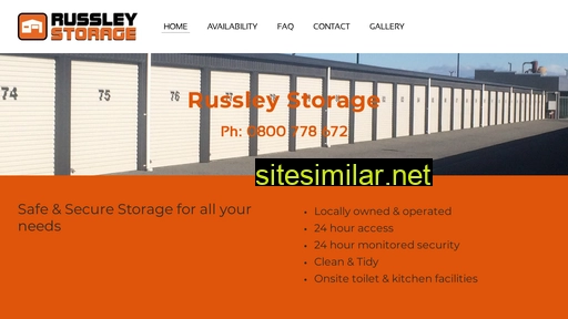 russleystorage.co.nz alternative sites