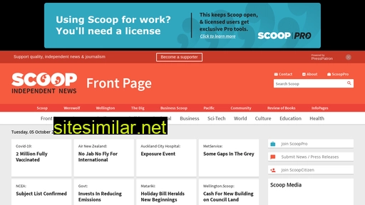scoop.co.nz alternative sites