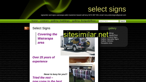 selectsigns.co.nz alternative sites