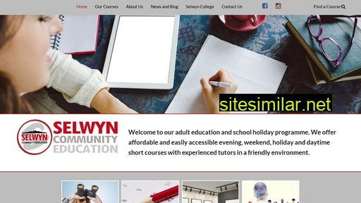 selwyncomed.school.nz alternative sites