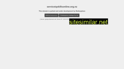 serviceiqskillsonline.org.nz alternative sites