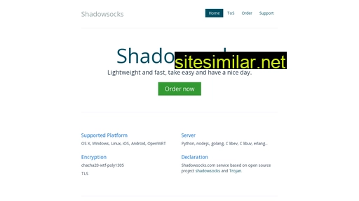 shadowsocks.nz alternative sites