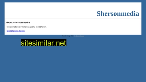shersonmedia.nz alternative sites