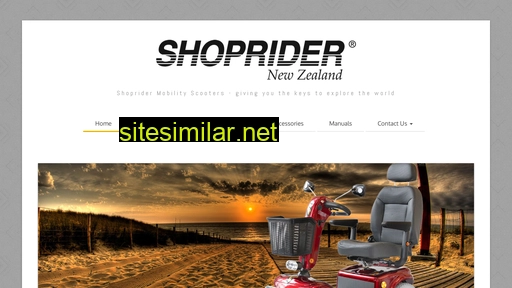 shoprider.co.nz alternative sites