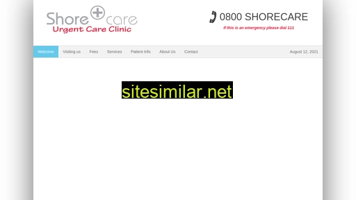 shorecare.co.nz alternative sites