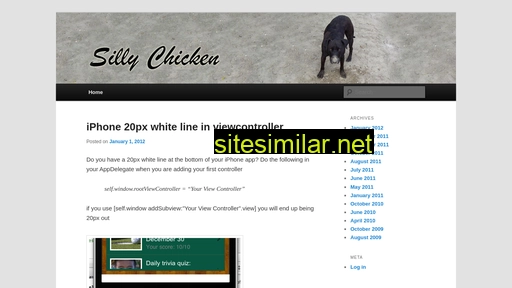 sillychicken.co.nz alternative sites