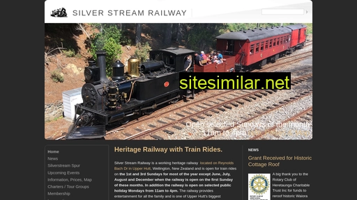 silverstreamrailway.org.nz alternative sites