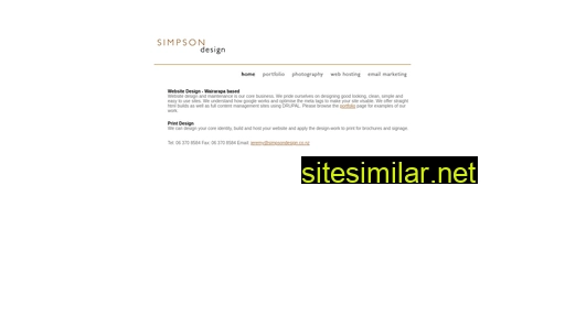 simpsondesign.co.nz alternative sites
