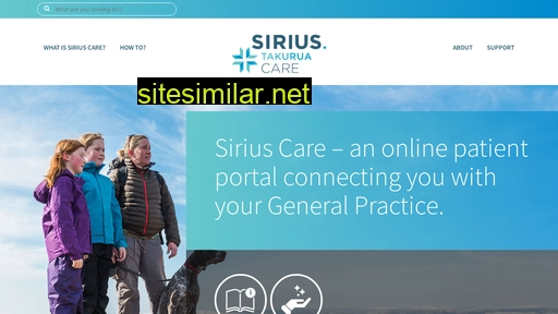 siriuscare.health.nz alternative sites