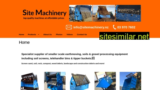 sitemachinery.nz alternative sites