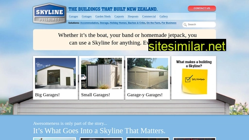 skylinegarages.co.nz alternative sites