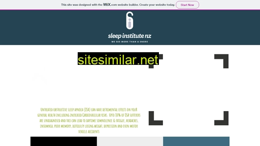 sleepinstitute.co.nz alternative sites