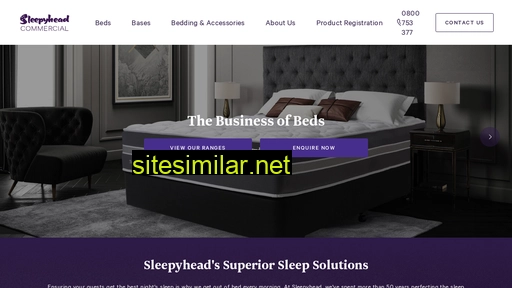 sleepyheadcommercial.co.nz alternative sites