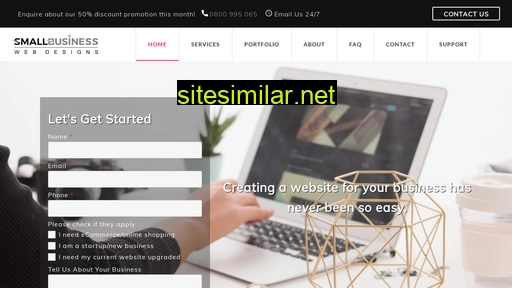 Smallbusinesswebdesigns similar sites