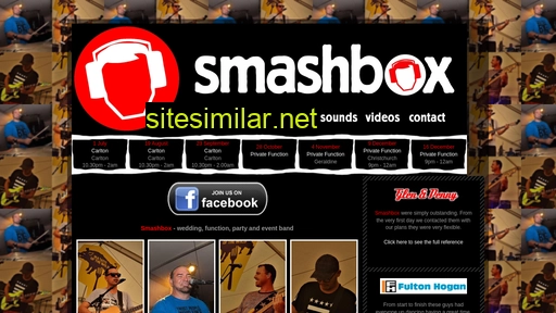 smashboxband.co.nz alternative sites