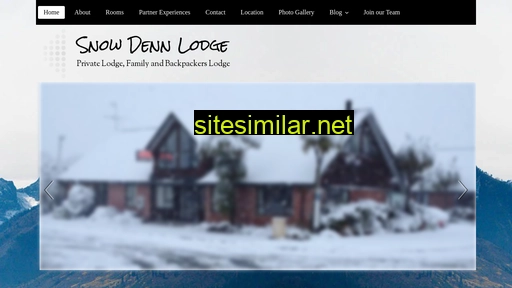 snowdennlodge.co.nz alternative sites