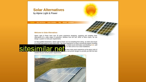 solaralternatives.co.nz alternative sites