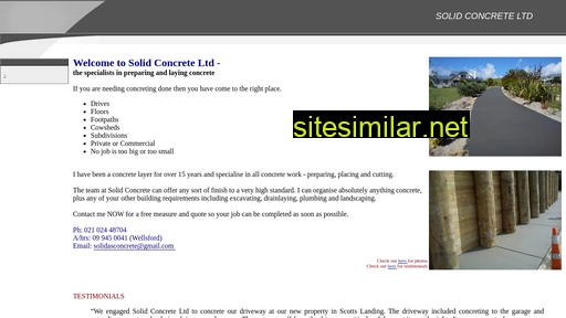 solidconcrete.co.nz alternative sites