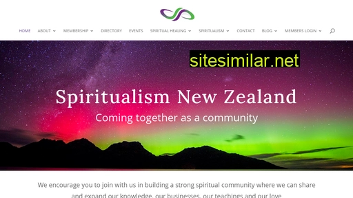 spiritualism.org.nz alternative sites