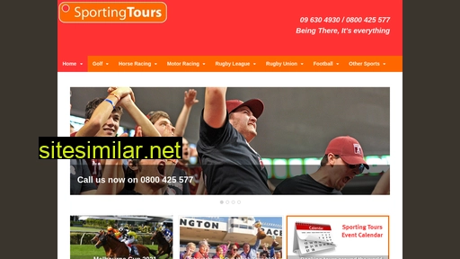 sportingtours.co.nz alternative sites