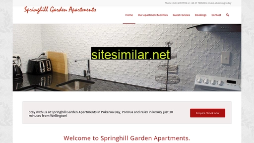 springhillgardens.co.nz alternative sites