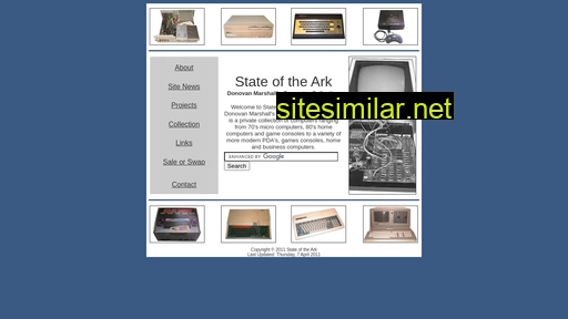 stateoftheark.co.nz alternative sites