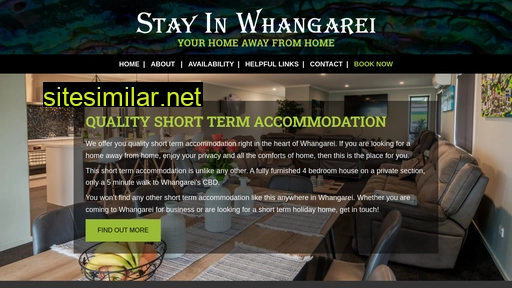 stayinwhangarei.co.nz alternative sites