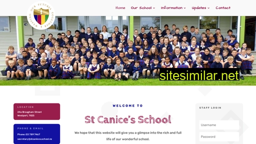 stcanices.school.nz alternative sites