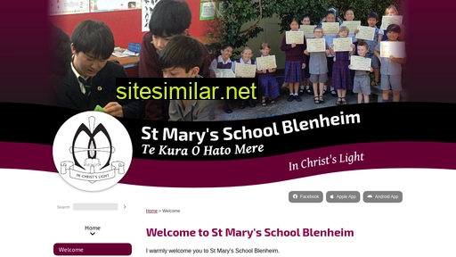 stmarys-blenheim.school.nz alternative sites