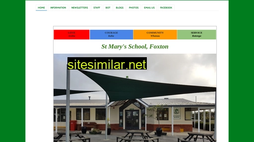 stmarysfoxton.school.nz alternative sites