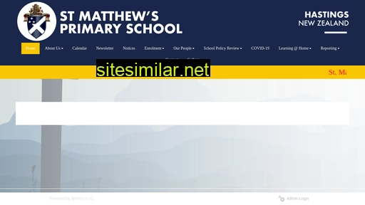stmatthewsprimary.school.nz alternative sites