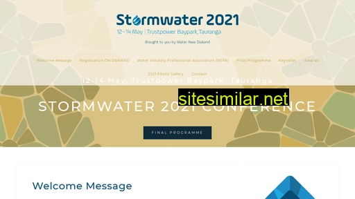 stormwaterconference.org.nz alternative sites