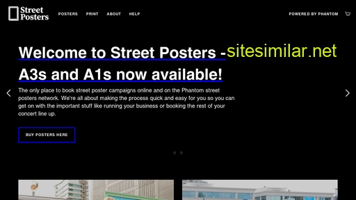 Streetposters similar sites
